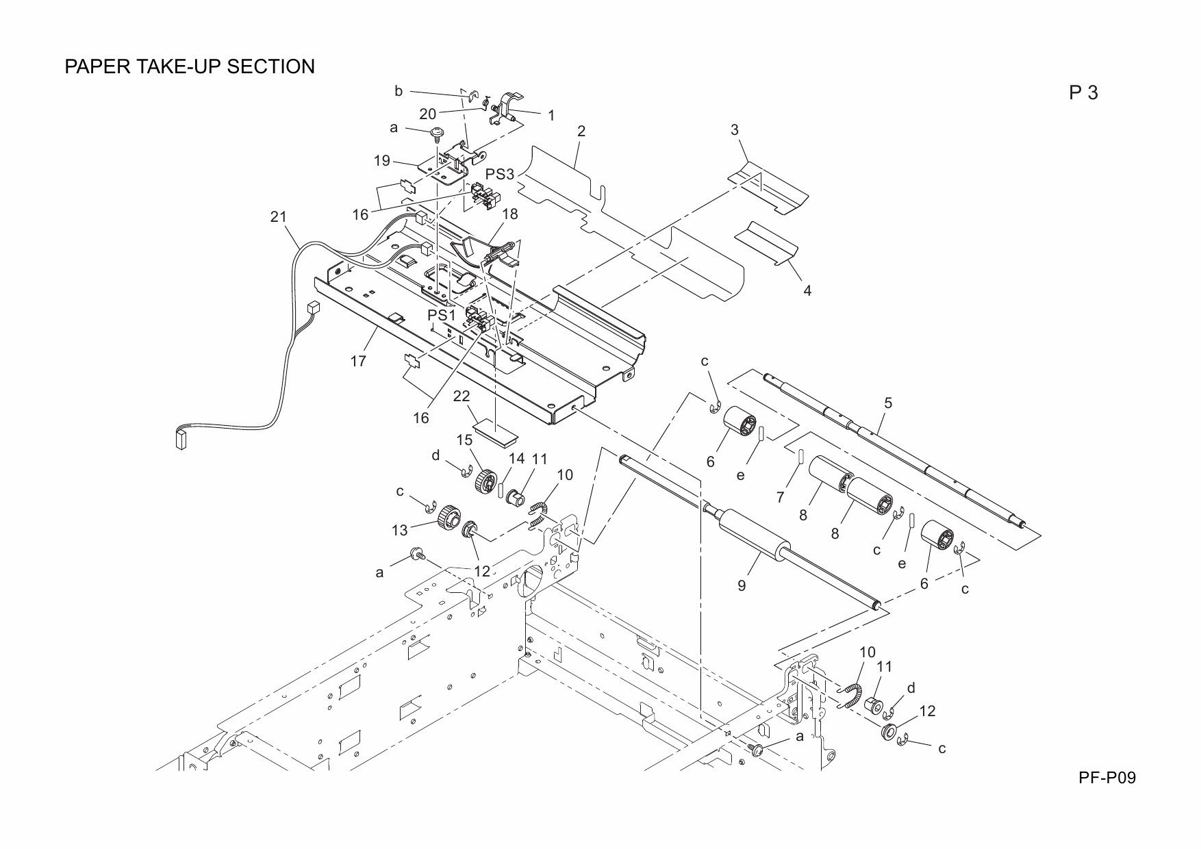 Konica-Minolta Options PF-P09 A0WJ022 Parts Manual-4